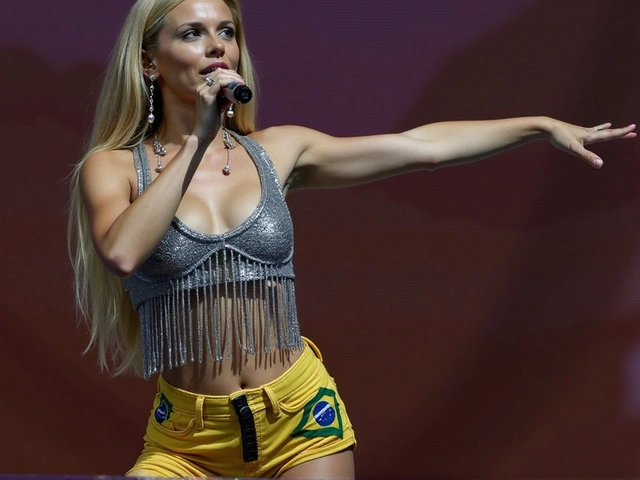 Zara Larsson agita o Rock in Rio ao dançar funk com DJ Dennis