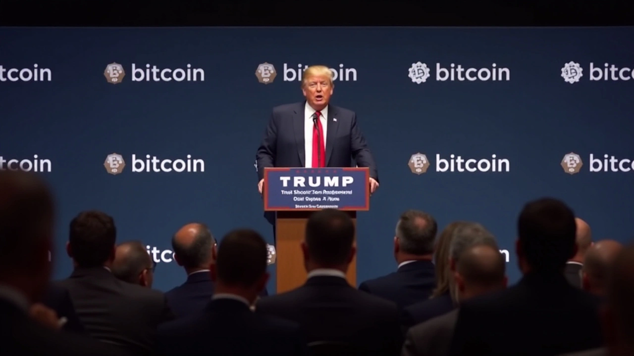 A promessa de Trump impulsiona Bitcoin e criptomoedas