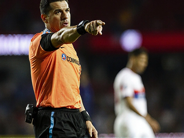 Piero Maza apita a volta da Copa Libertadores entre Estudiantes e Flamengo